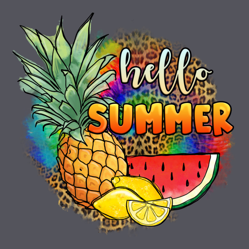 Hello Summer Pineapple Vintage Hoodie by JahusDesignShop | Teevron