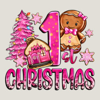 1st Christmas Gingerbread Girl Heavy Core Tee | Teevron