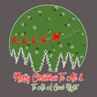 Merry Christmas To All To All A Good Night Premium Hoodie | Teevron