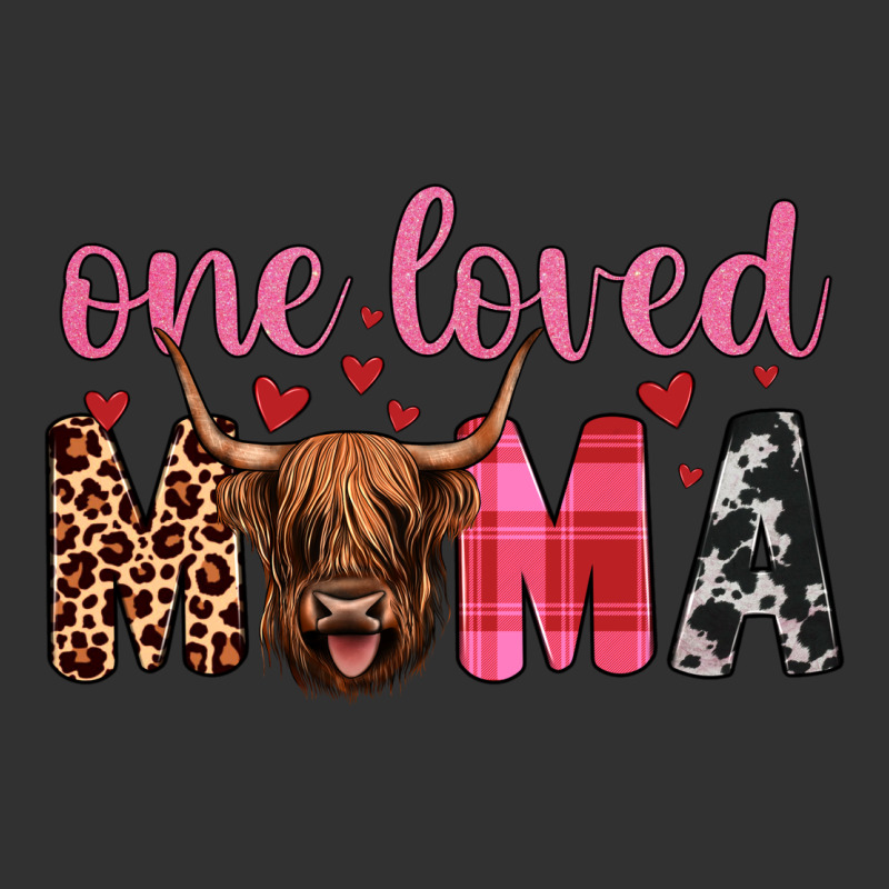 Highland Cow One Loved Mama Urban Heavy Tee by JahusDesignShop | Teevron
