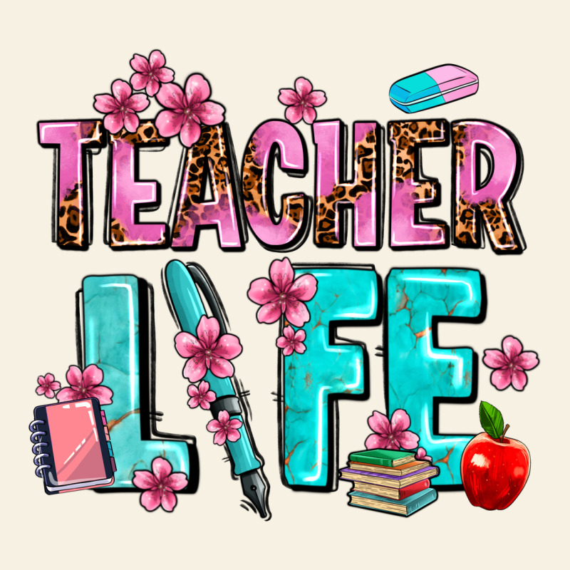 Teacher Life Vintage Tee by AdoDesignShop | Teevron