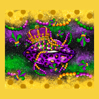 Mardi Gras Lips Premium Sweatshirt | Teevron