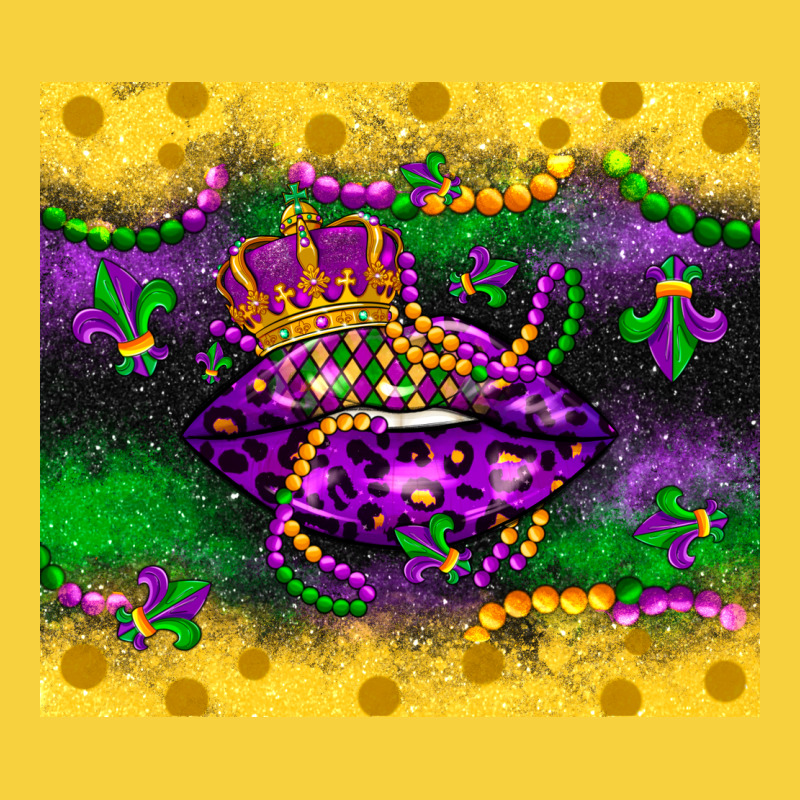 Mardi Gras Lips Premium Sweatshirt by LillyAllenDesigns | Teevron