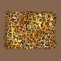 Handdrawn Leopard Pattern Yellow Premium Tee | Teevron