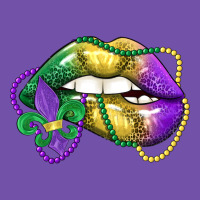 Mardi Gras Lips Premium Sweatshirt | Teevron