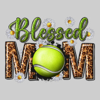 Blessed Mom With Tennis And Daisy Premium Tee | Teevron