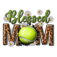 blessed mom with tennis and daisy | Teevron