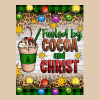 Christmas Fueled By Cocoa And Christ Heavyweight Sweatshirt | Teevron