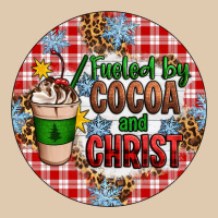 Christmas Fueled By Cocoa And Christ Ornament Heavyweight Sweatshirt | Teevron