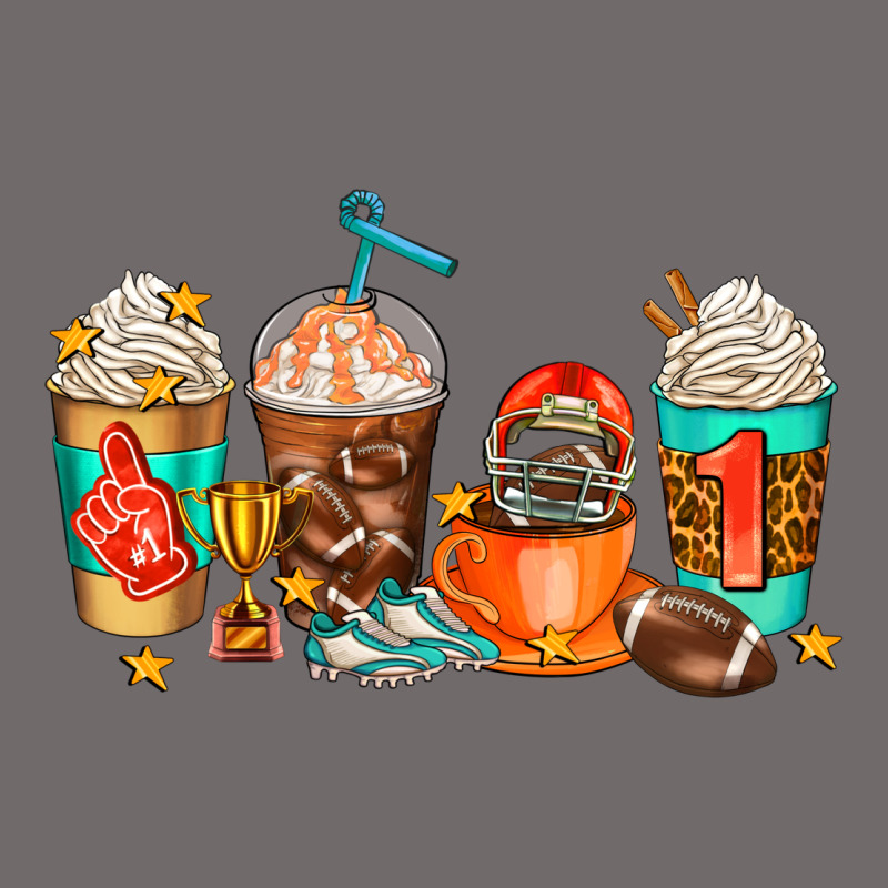 American Football Coffee Cups Urban Heavy Tee by AdoDesignShop | Teevron