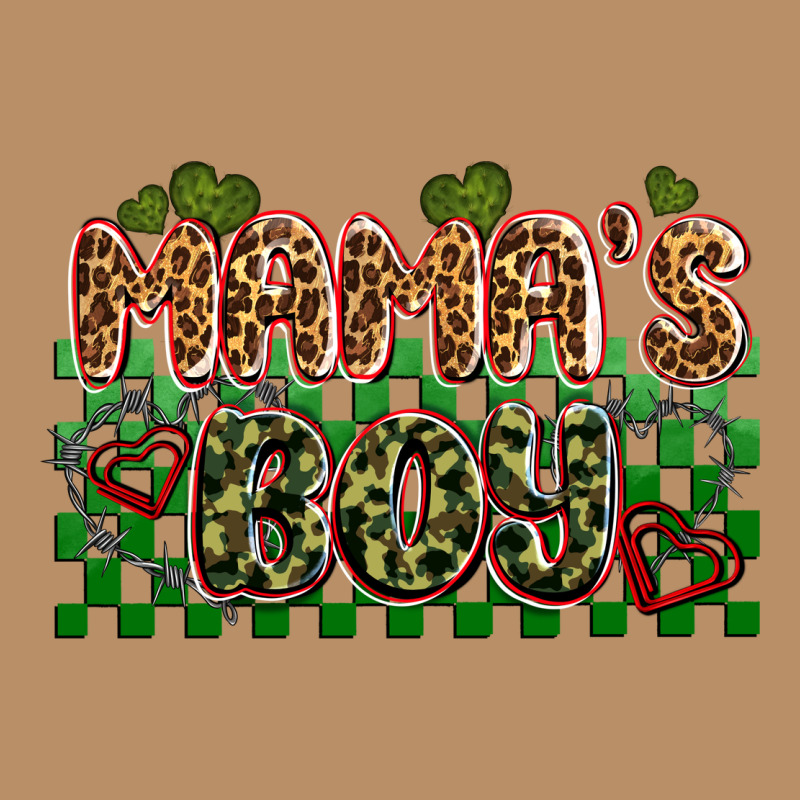 Valentines Day Mama's Boy Olivia Vintage Hoodie by OliviaCreatesArt | Teevron