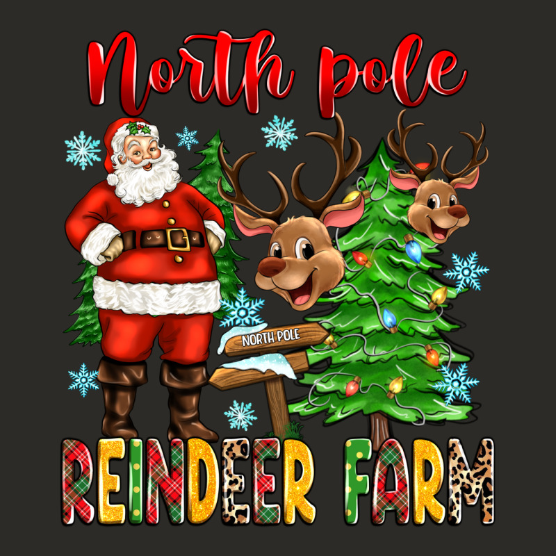 North Pole Reindeer Farm Heavy Core Tee by Zillion Design Studio | Teevron