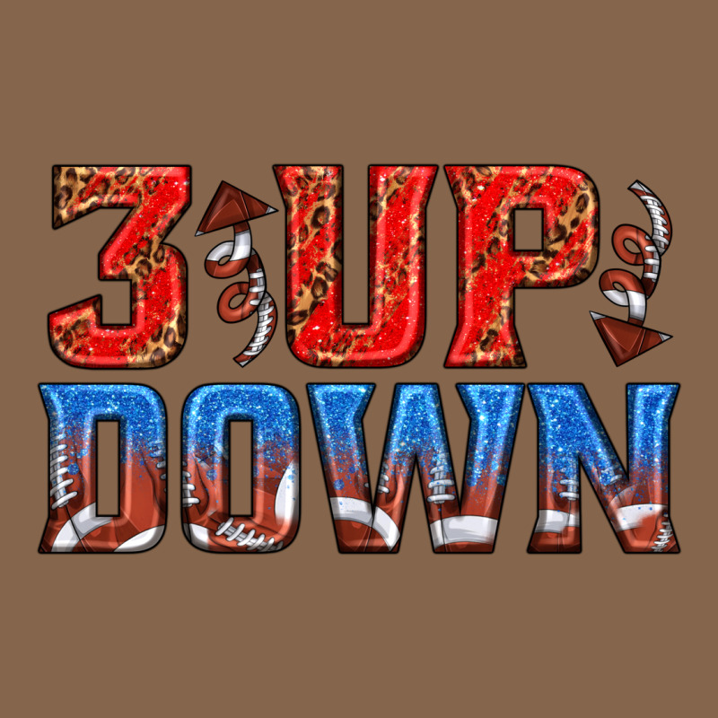 3 Up 3 Down Football Premium Tee by texasbilliewilder | Teevron