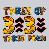 Three Up Three Down Softball Heavyweight Sweatshirt | Teevron