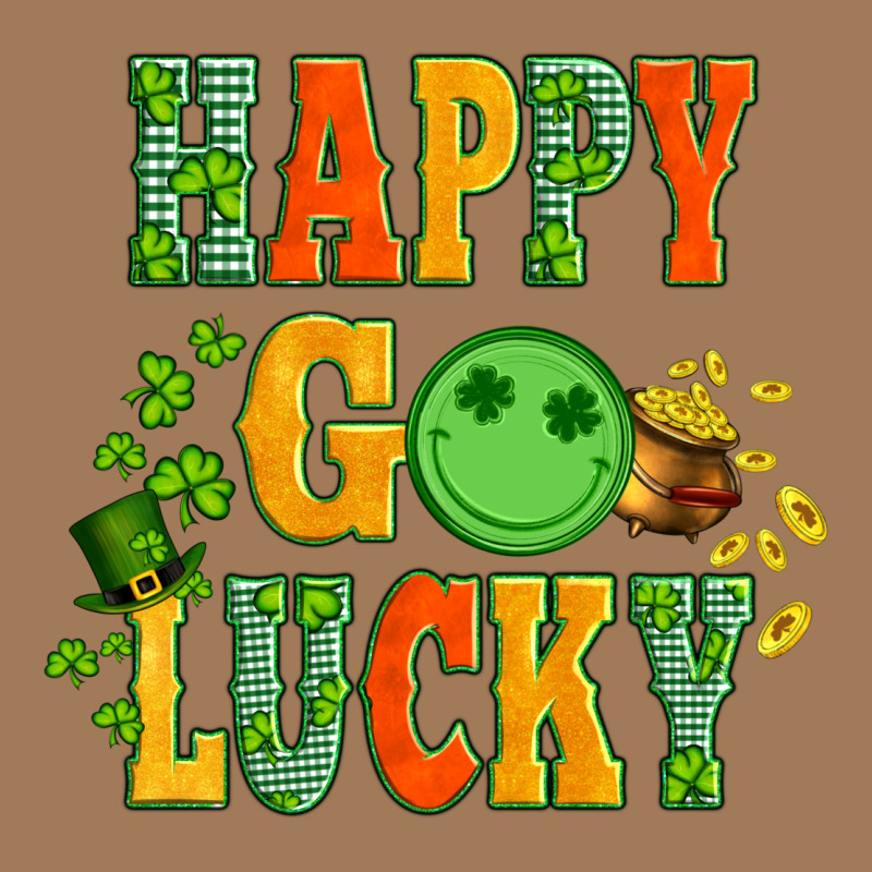 Happy Go Lucky  With Coin And Shamrock Classic Tee by Artiststas | Teevron