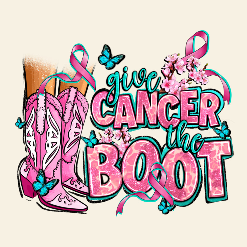 Give The Cancer Boot Vintage Tee by AdoDesignShop | Teevron
