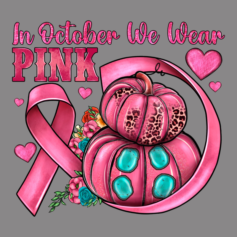 In October We Wear Pink Vintage Tee by JahusDesignShop | Teevron