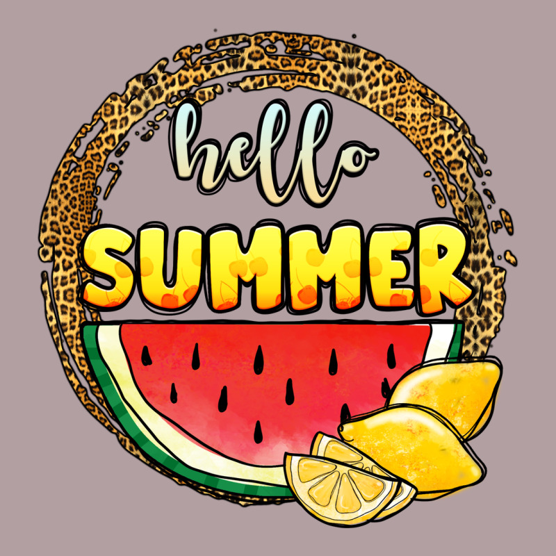 Hello Summer Watermelon Vintage Hoodie by JahusDesignShop | Teevron