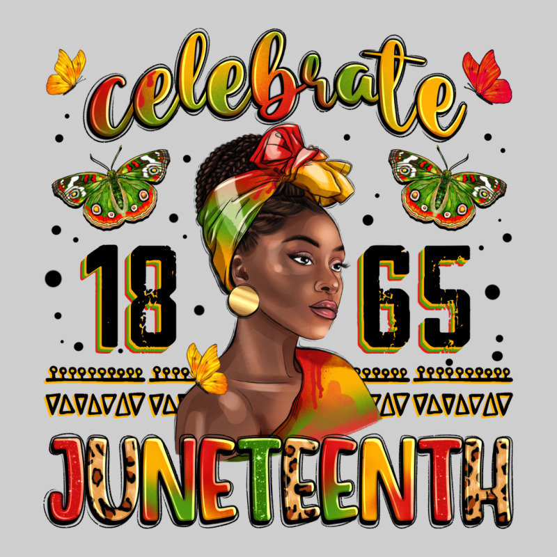 Celebrate 1865 Juneteenth With Black Woman Premium Sweatshirt by LillyAllenDesigns | Teevron