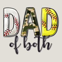 Dad Of Both With Softball And Baseball Heavy Core Tee | Teevron