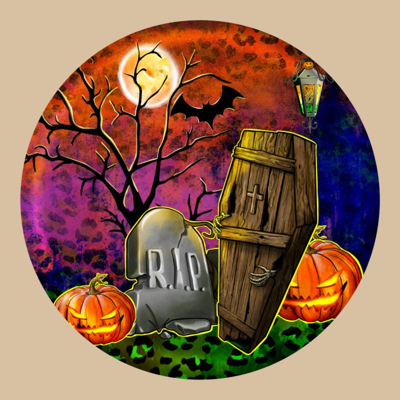 Halloween Round Heavyweight Hoodie by BundleAndBundleShop | Teevron