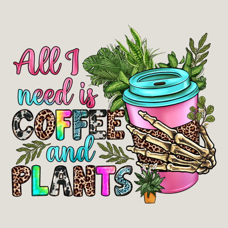 All I Need Is Coffee And Plants Heavy Core Tee by texasbilliewilder | Teevron