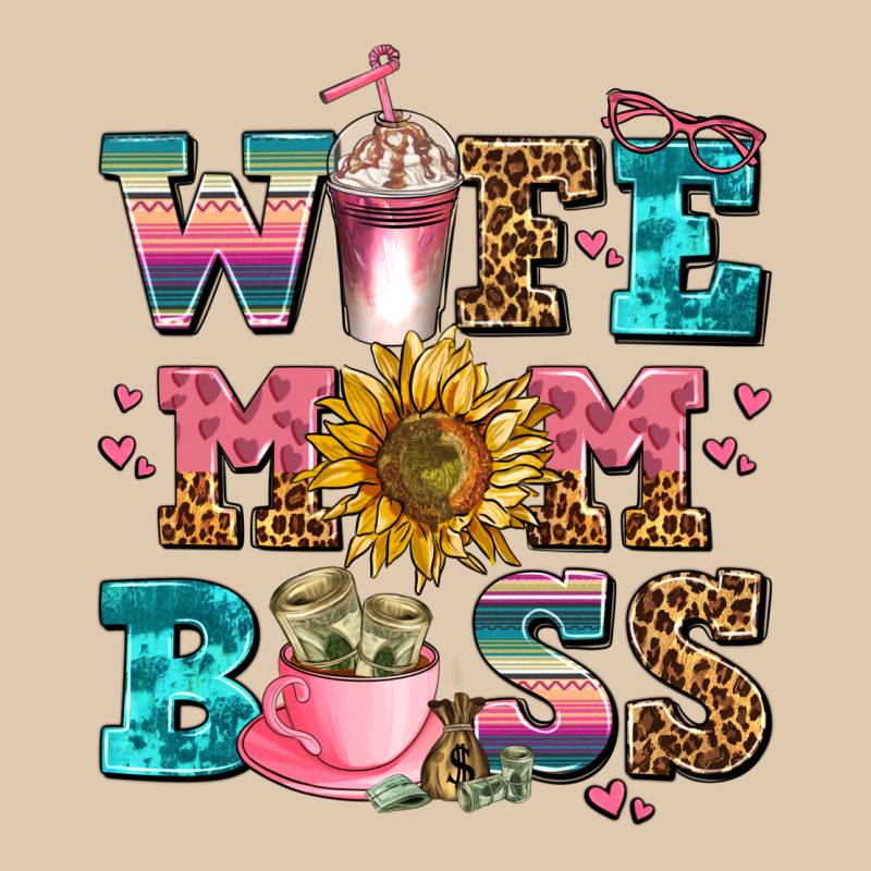 Wife Mom Boss Heavyweight Sweatshirt by AdoDesignShop | Teevron