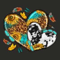 Cowhide Leopard Hearts Heavy Core Tee | Teevron
