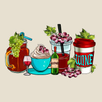 Wine Coffee Cups Urban Heavy Tee | Teevron