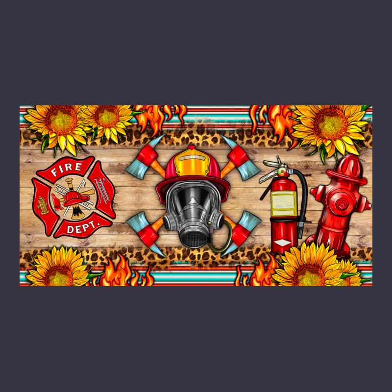 Firefighter Air Mask Sunflower And Elementary License Plate Vintage Hoodie by HRA Design Shop | Teevron