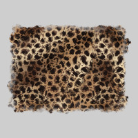 Handdrawn Leopard Pattern Brown Premium Tee | Teevron