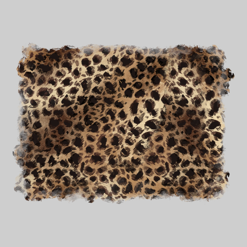 Handdrawn Leopard Pattern Brown Premium Tee by BarkalooDesign | Teevron
