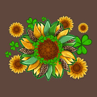 St Patricks Sunflowers With Shamrock And Glitters With Leopard Classic Tee | Teevron
