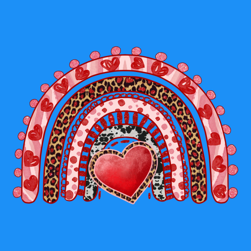 Valentine's Day Rainbow With Heart Classic Tee by AdoDesignShop | Teevron