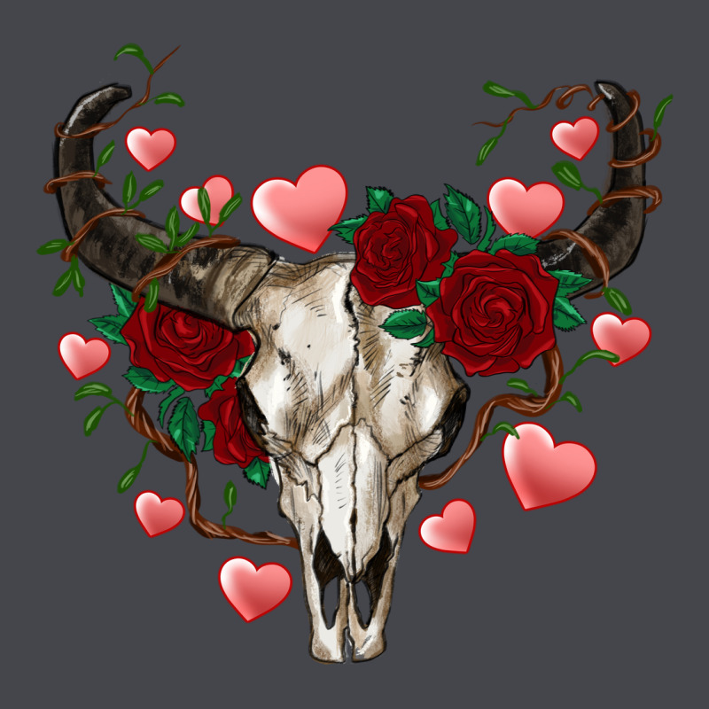 Valentine's Bull Skull Classic Tee by AdoDesignShop | Teevron