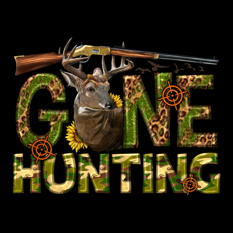 Gone Hunting Western Heavy Core Tee by texasbilliewilder | Teevron