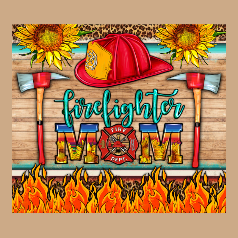 Firefighter Mom Vintage Hoodie by HRA Design Shop | Teevron