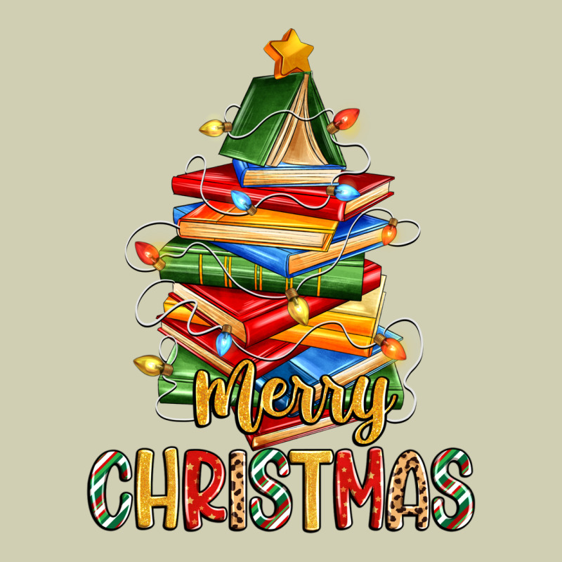 Book Christmas Tree Merry Christmas Heavy Core Tee by Zillion Design Studio | Teevron