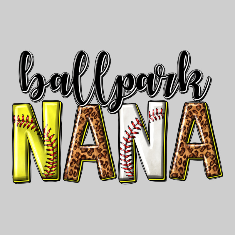 Ballpark Nana With Leopard Premium Tee by texasbilliewilder | Teevron