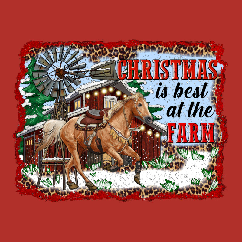 Christmas Is Best At The Farm Premium Hoodie by RanaPortraitStore | Teevron