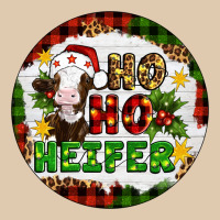 Christmas Ho Ho Heifer Heavyweight Sweatshirt | Teevron