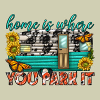 Home Is Where  You Park It Heavy Core Tee | Teevron