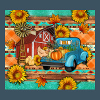 Farm Life Fall Barn And Truck Urban Heavy Tee | Teevron