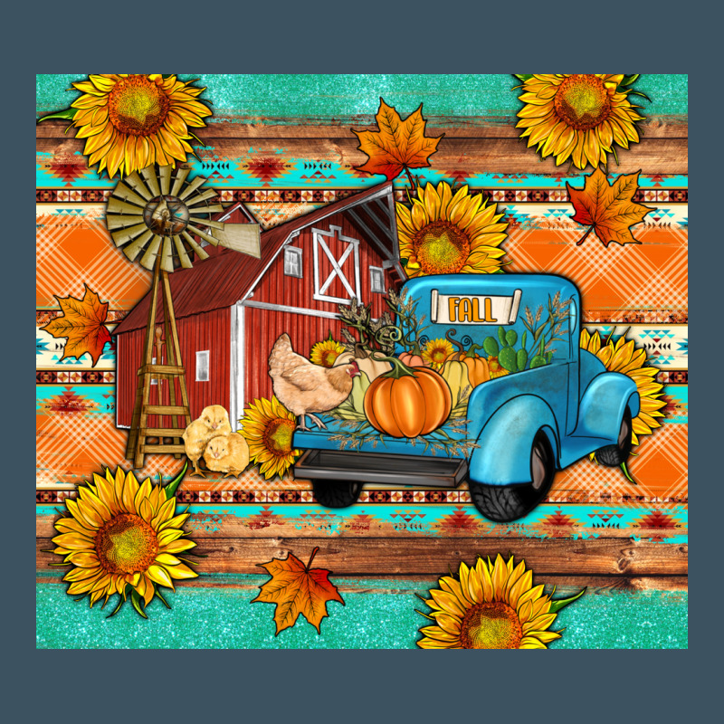 Farm Life Fall Barn And Truck Urban Heavy Tee by Artiststas | Teevron