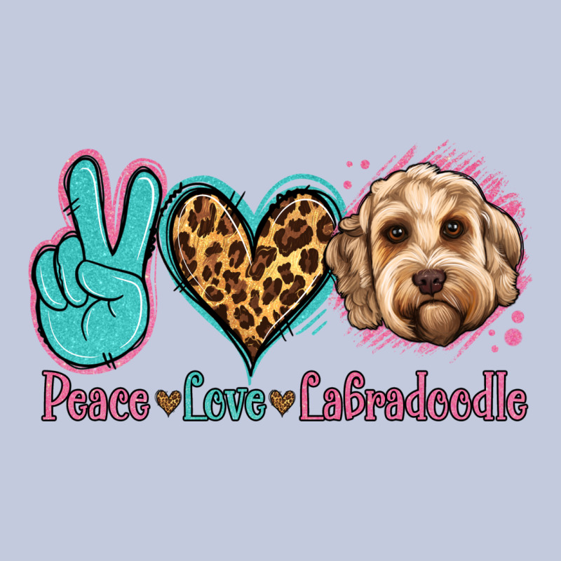 Peace Love Labradoodle Long Sleeve Tee by Jasminsmagicworld | Teevron