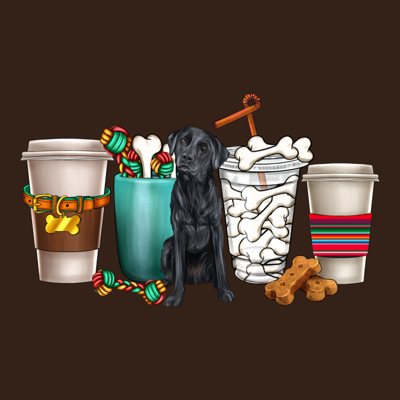 Labrador Retriever Dog Coffee Cups Heavy Core Tee by texasbilliewilder | Teevron