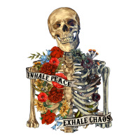 Inhale Peace Exhale Chaos Premium Tee | Teevron