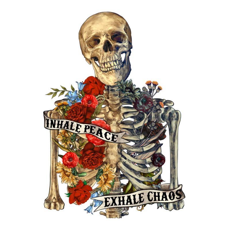 Inhale Peace Exhale Chaos Premium Tee by RanaPortraitStore | Teevron
