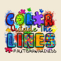 Color Outside The Lines Autism Awareness Premium Tee | Teevron