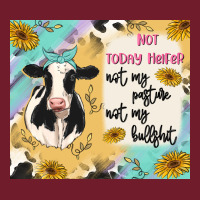 Not Today Heifer Zipper Hoodie | Teevron